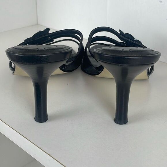 Daisy Accent Strappy Heeled Mule Sandals 7.5 - Picture 5 of 13